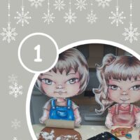 Lina und Kek backen Kekse